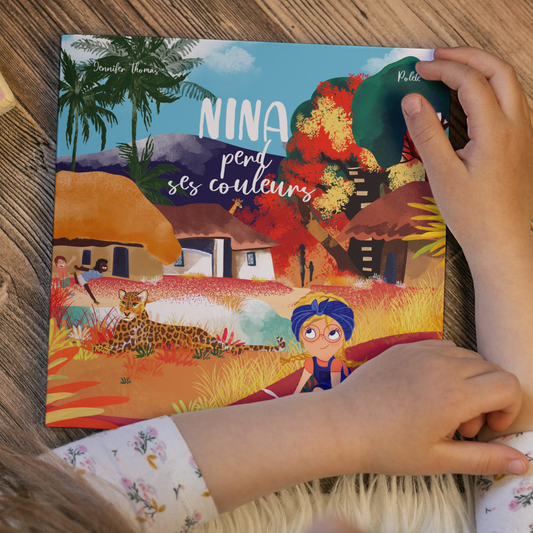 Livre Nina perd ses couleurs sur le pouvoir des mots